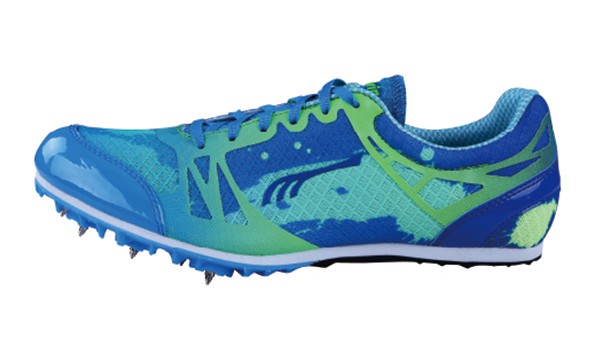 Do-Win Spike Running Shoes PD2507A Blue/Green - Click Image to Close